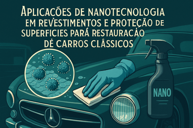 Aplicações de nanotecnologia em revestimentos e proteção de superfícies para restauração de carros clássicos