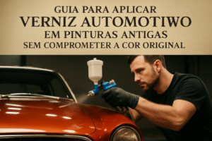 Aprenda passo a passo como aplicar verniz automotivo em pinturas antigas, preservando a cor original e garantindo proteção e brilho duradouros no seu carro clássico.