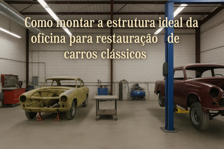 Como montar a estrutura ideal da oficina para restauração de carros clássicos