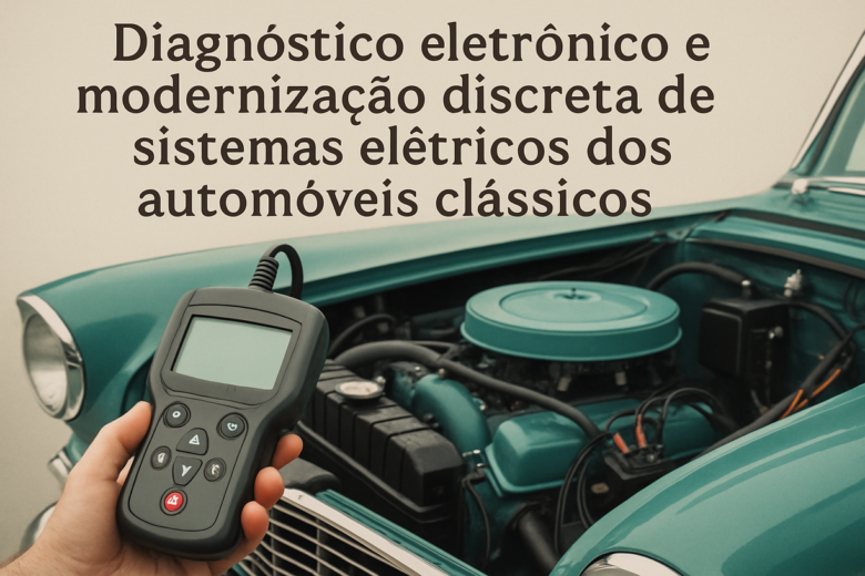 Diagnóstico eletrônico e modernização discreta de sistemas elétricos dos automóveis clássicos