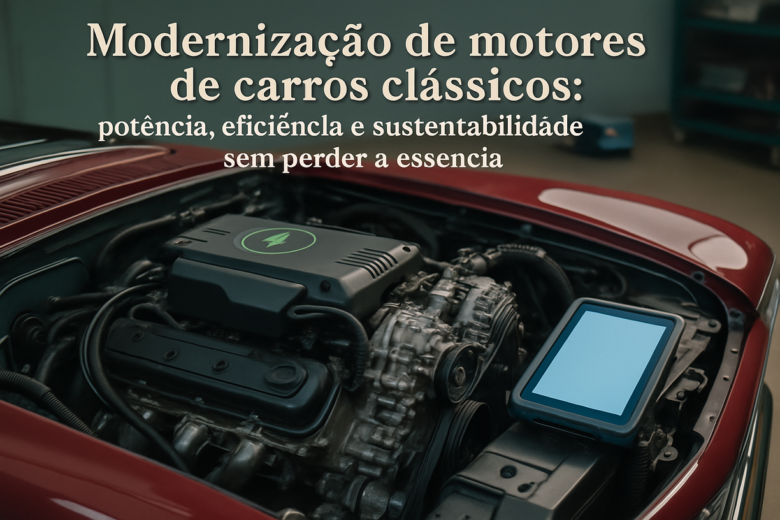 Modernização de motores de carros clássicos potência, eficiência e sustentabilidade sem perder a essência