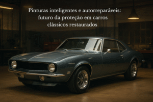 Pinturas inteligentes e autorreparáveis futuro da proteção em carros clássicos restaurados