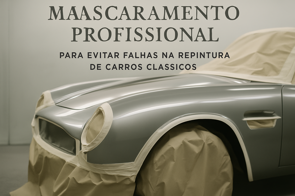 Técnicas de mascaramento profissional para evitar falhas na repintura de carros clássicos