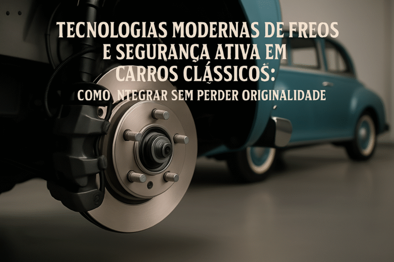 Tecnologias modernas de freios e segurança ativa em carros clássicos como integrar sem perder originalidade