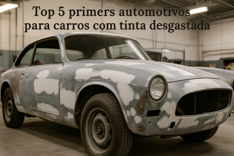 Top 5 primers automotivos para carros com tinta desgastada