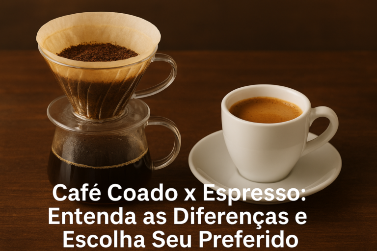 Café Coado x Espresso Entenda as Diferenças e Escolha Seu Preferido